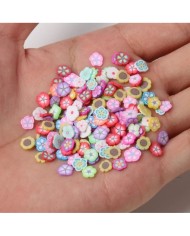 Reçine Epoksi Sticker Silikon Çicek Figürleri Paketi