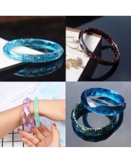 Bilezik Silikon Reçine Epoksi Kalıp - İş Çap 5,5 cm x 7 mm- Kod:102