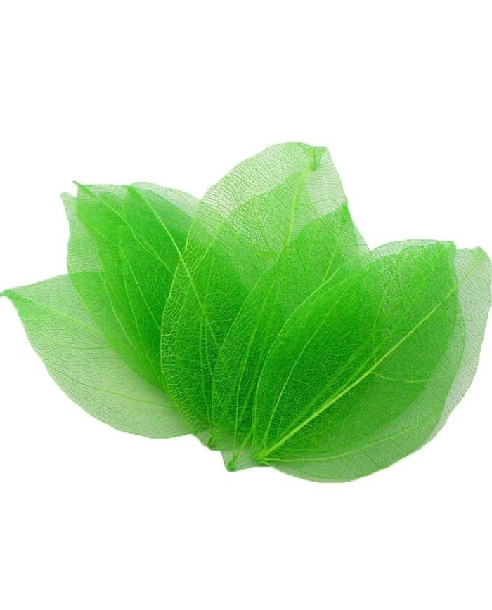 Kumaş Yaprak - Yeşil - 3 Adet