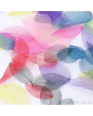 Kumaş Yaprak - Yeşil - 3 Adet