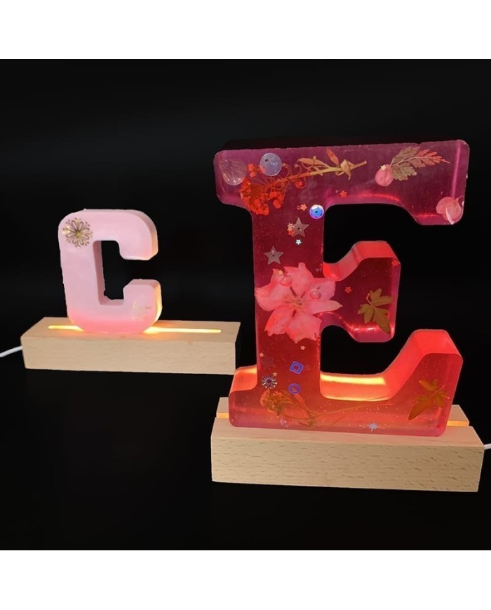 Büyük Reçine Epoksi Silikon Kalıp  Big  Boy Harf  - L