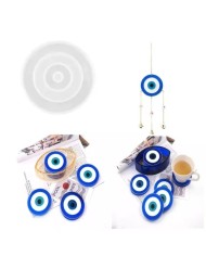 Nazar Değmesin Muhabbete Bardak Altı Stant Epoksi Reçine Silikon Kalıp Set -Kod:1010