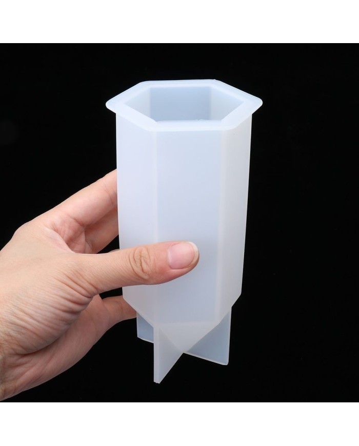 Kristal Kule Epoksi Reçine ve Mum Silikon Kalıp -Kod:1009