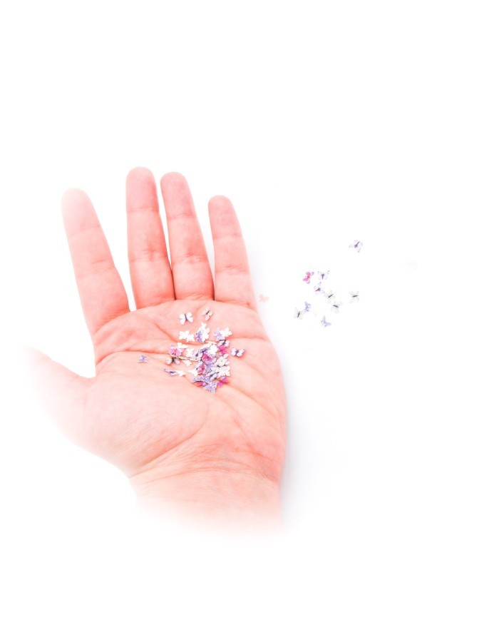 5D Renkli Kelebek  Yaz Renkleri