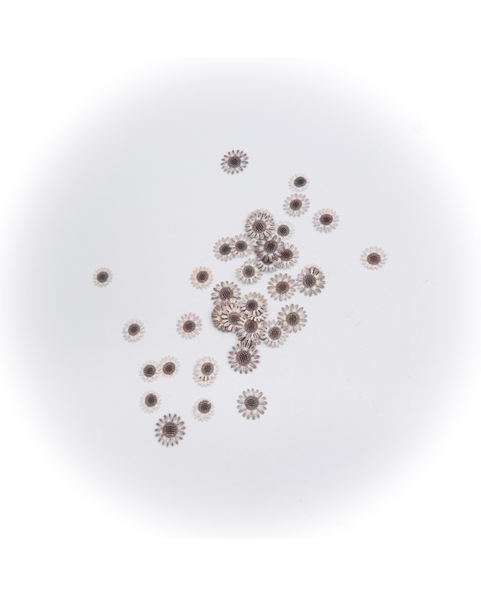 5D Renkli Mini Çiçek Naturel Renk