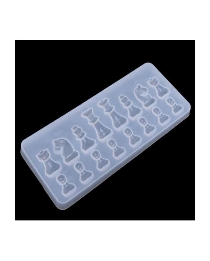 Epoksi ve Beton Silikon Satranç Seti Kalıbı-Kod:316/185