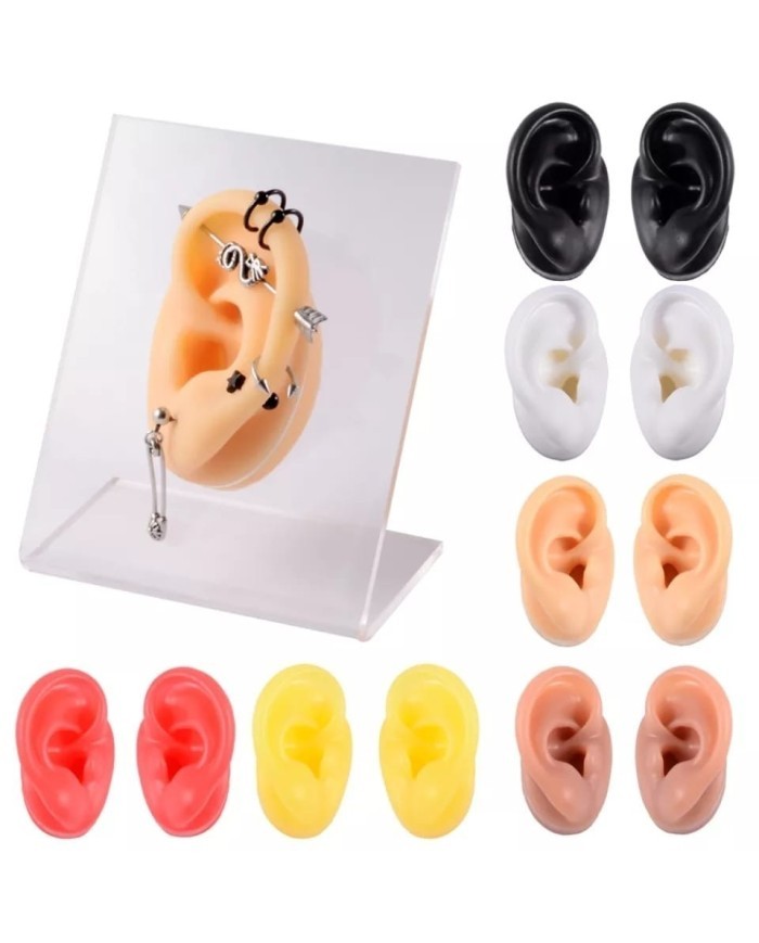 Silikon Dudak 1 Adet - Takı ve Bijuteri Mankeni Renk Seçenekli