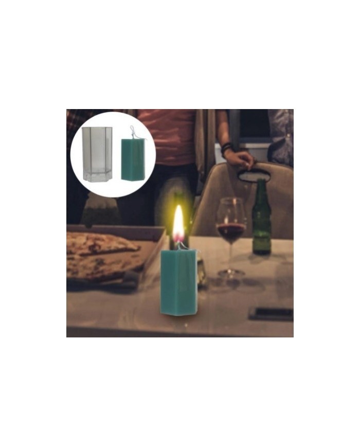 Altıgen Mika Mum Kalıbı - 101